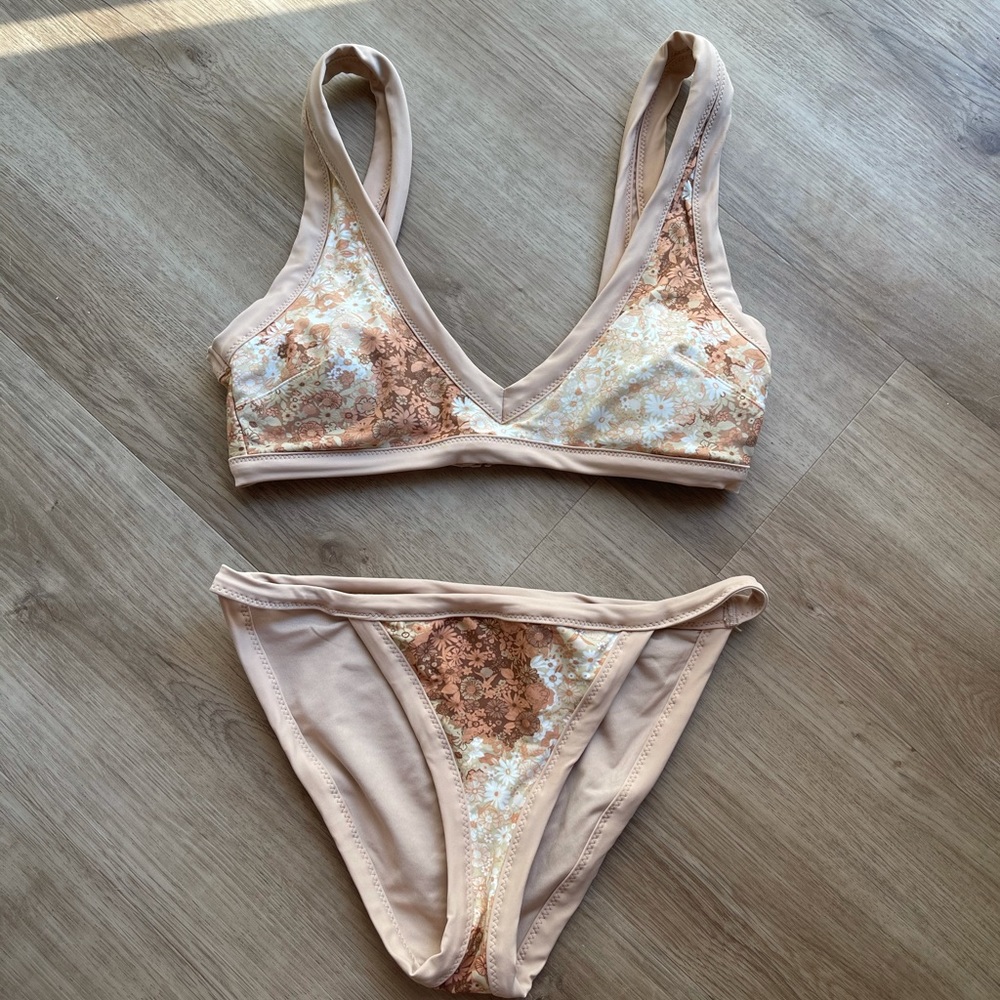 Aerie floral bikini set